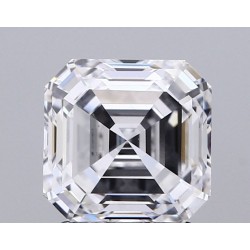 Diament laboratoryjny bezbarwny Asscher, 2.51ct, VVS2, D, IGI, LG729548803